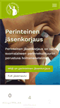 Mobile Screenshot of perinteinenjasenkorjaus.fi